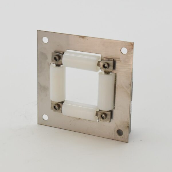 Utloppsrulle med platta