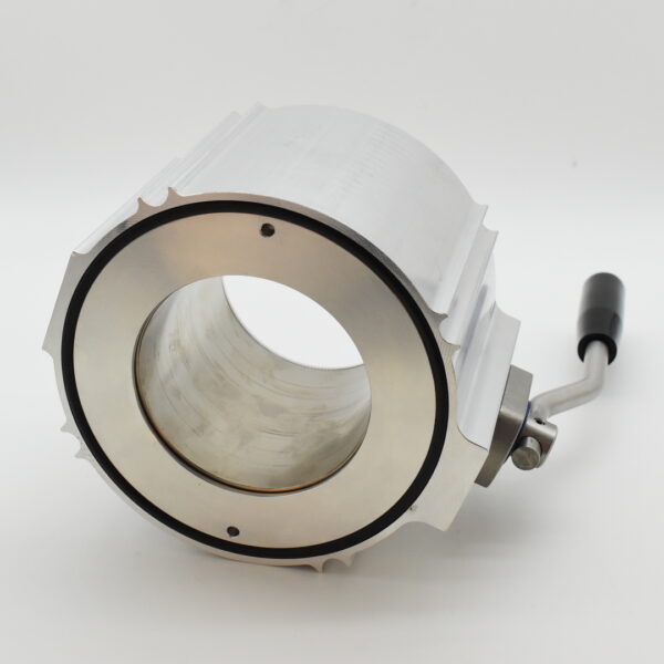 Kulventil 4", Rak utan flänsar