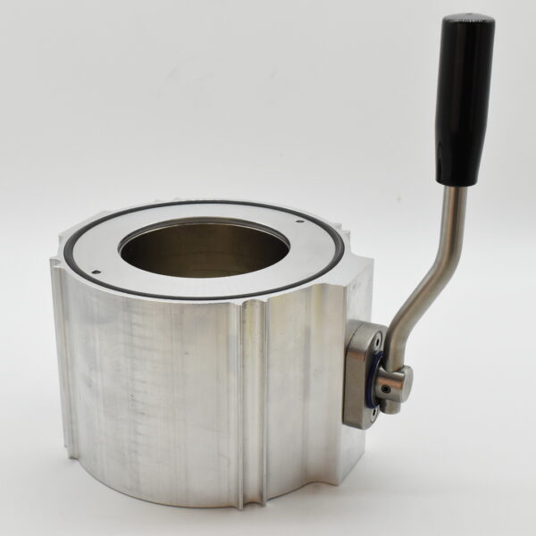 Kulventil 4", Rak utan flänsar