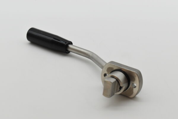 Handtag komplett med spindel för 2"-4" raka kulv.