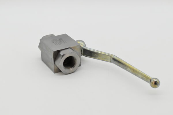 Kulventil hydraulisk DN20 2-vägs/rak R ¾" spindel